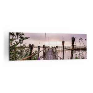 Vászonkép - Nyugalom és csend Ázsiában - 160x50 cm