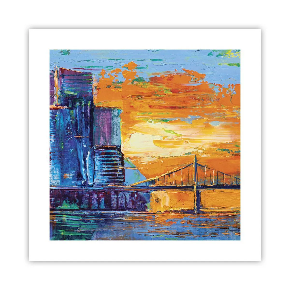 Poszter - Kultúra és természet - 40x40 cm