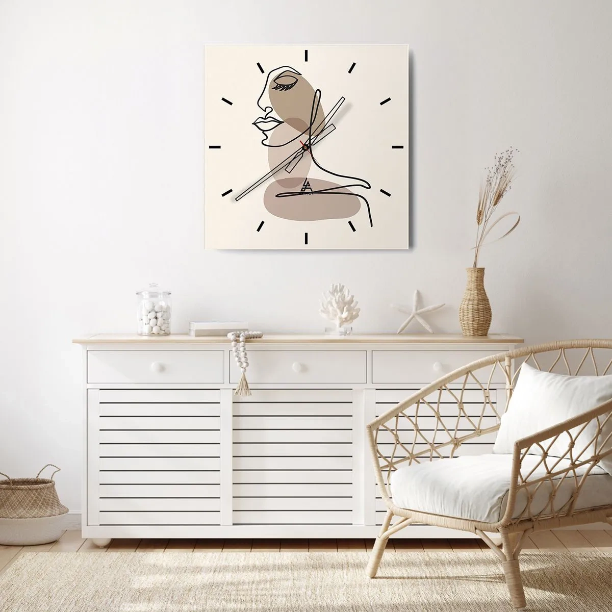 Falióra, Óra - Elveszve a saját hangjában - 30x30 cm