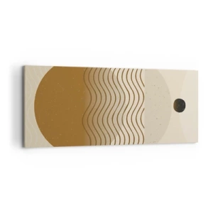 Vászonkép - A geometriai formák eredetéről - 120x50 cm