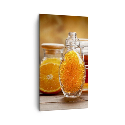 Vászonkép - Napos ízek és aromák - 45x80 cm