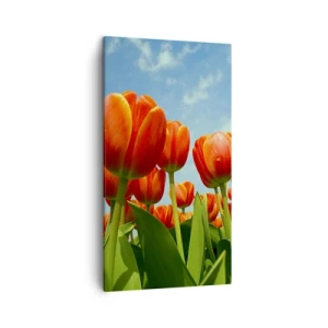 Vászonkép - A kék égen kívül semmire sincs szükségük az életükben - 45x80 cm