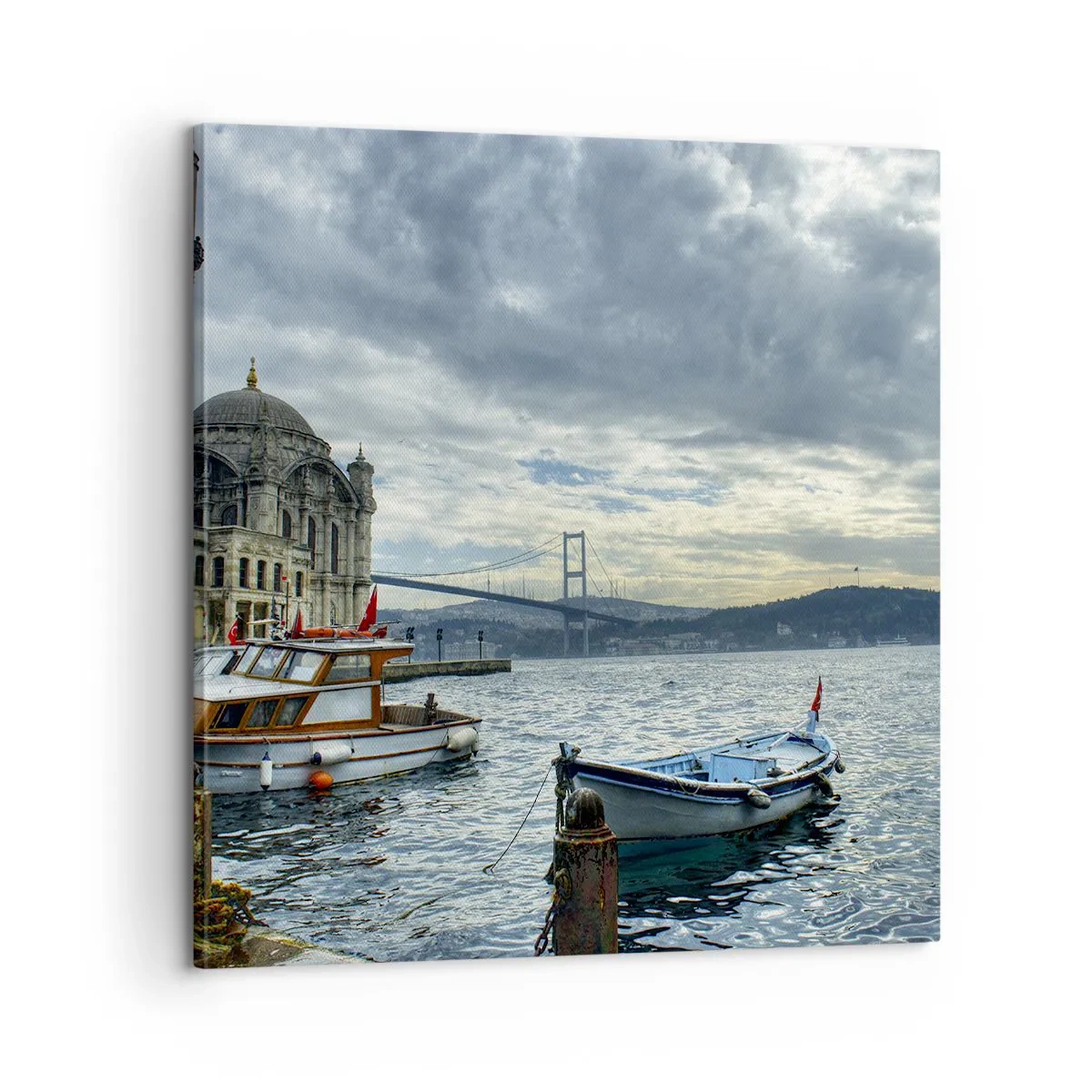 Vászonkép - A világok határán - 60x60 cm