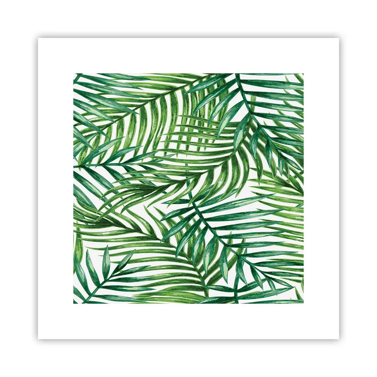 Poszter - A zöld lombkorona alatt - 30x30 cm