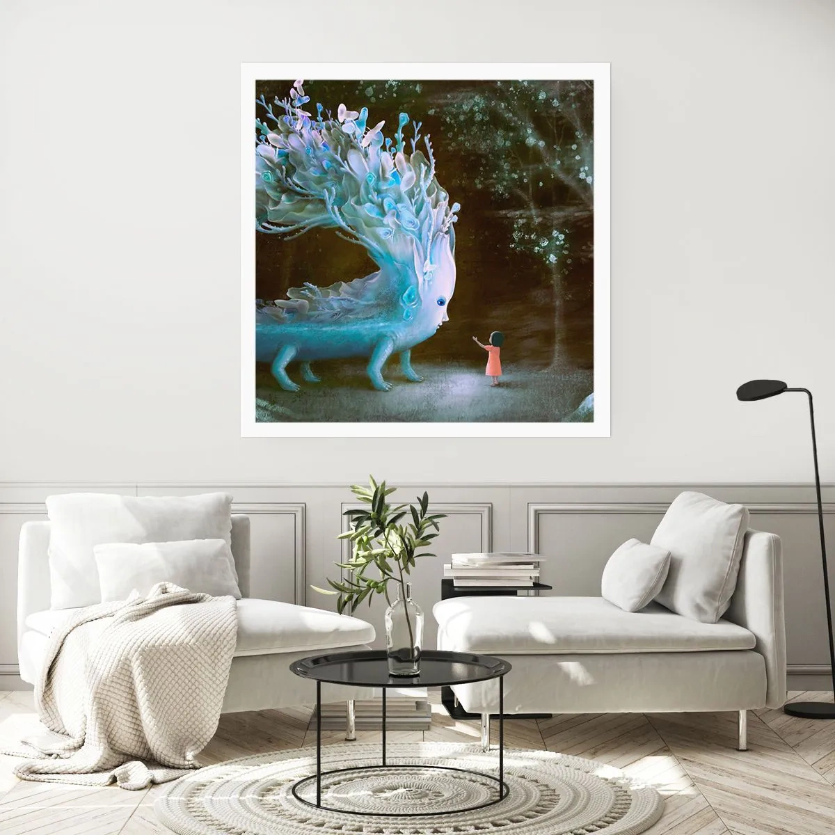 Poszter - Fantasztikus találkozás - 60x60 cm