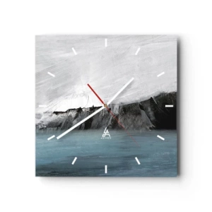 Falióra, Óra - Víz - föld: az elemek összecsapása - 30x30 cm