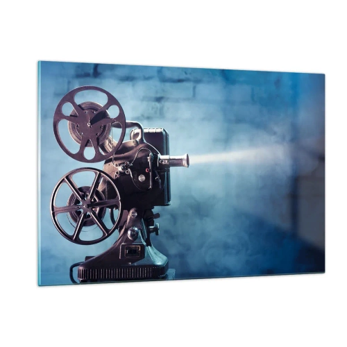Üveg kép - A régi moziban - 120x80 cm