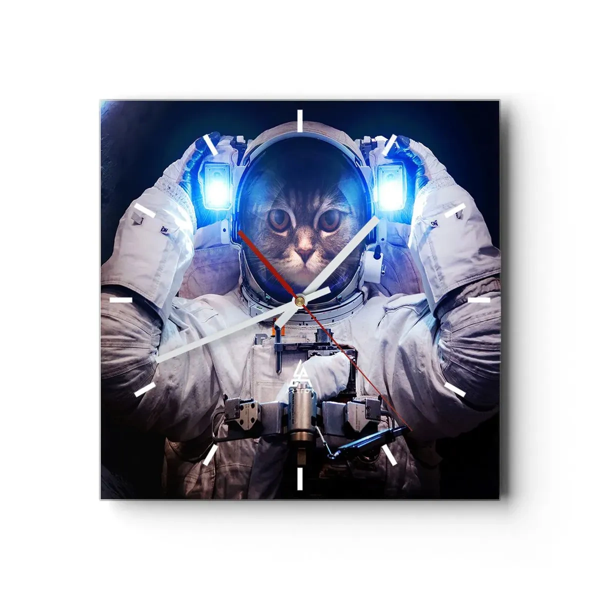 Falióra, Óra - Houston, baj van - 40x40 cm