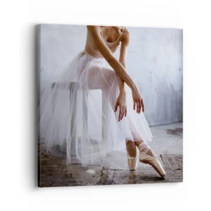 Vászonkép - Mielőtt a rámpa fényei kigyúlnak - 40x40 cm