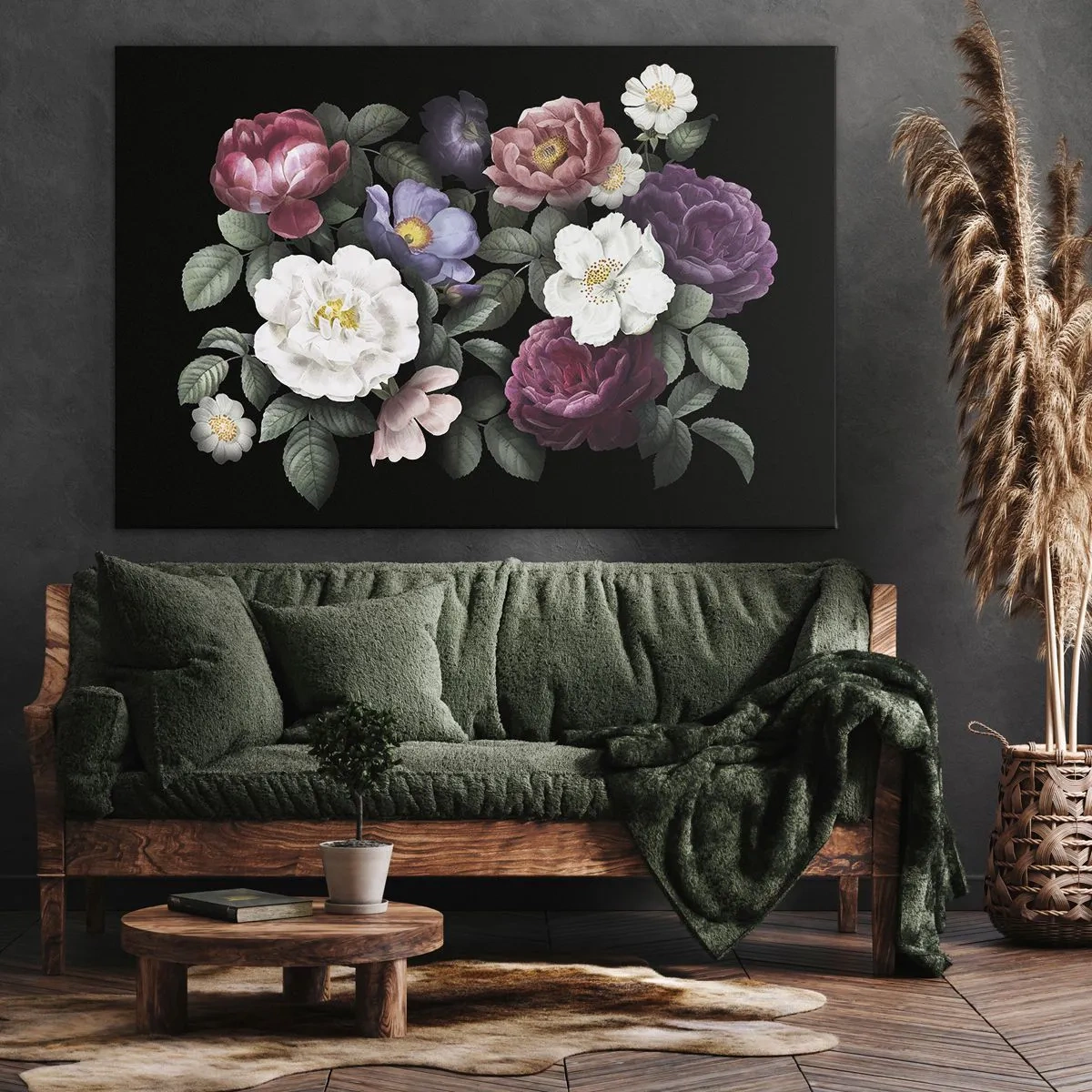 Vászonkép - Az angol kertből - 70x50 cm