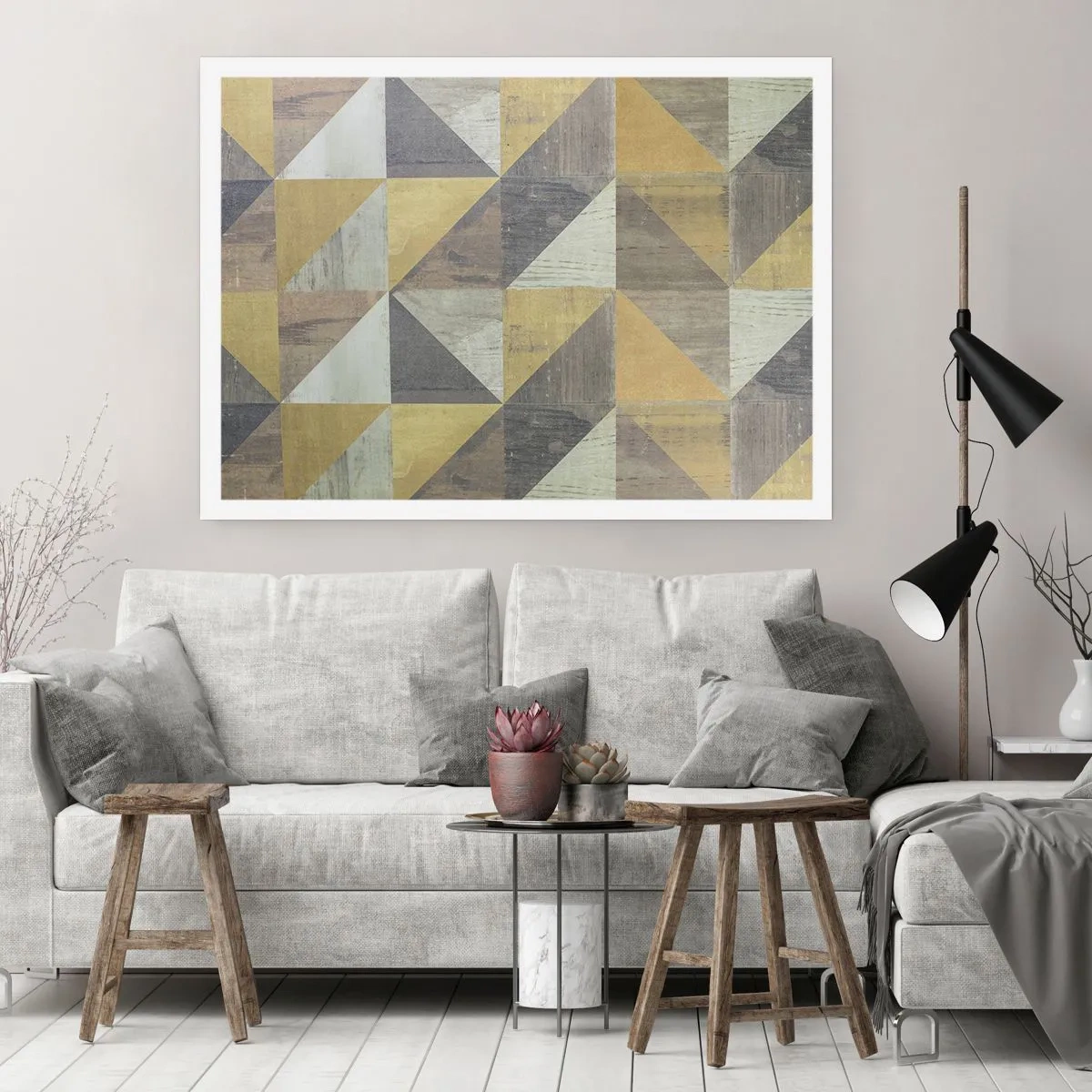 Poszter - A háromszög szögében - 91x61 cm