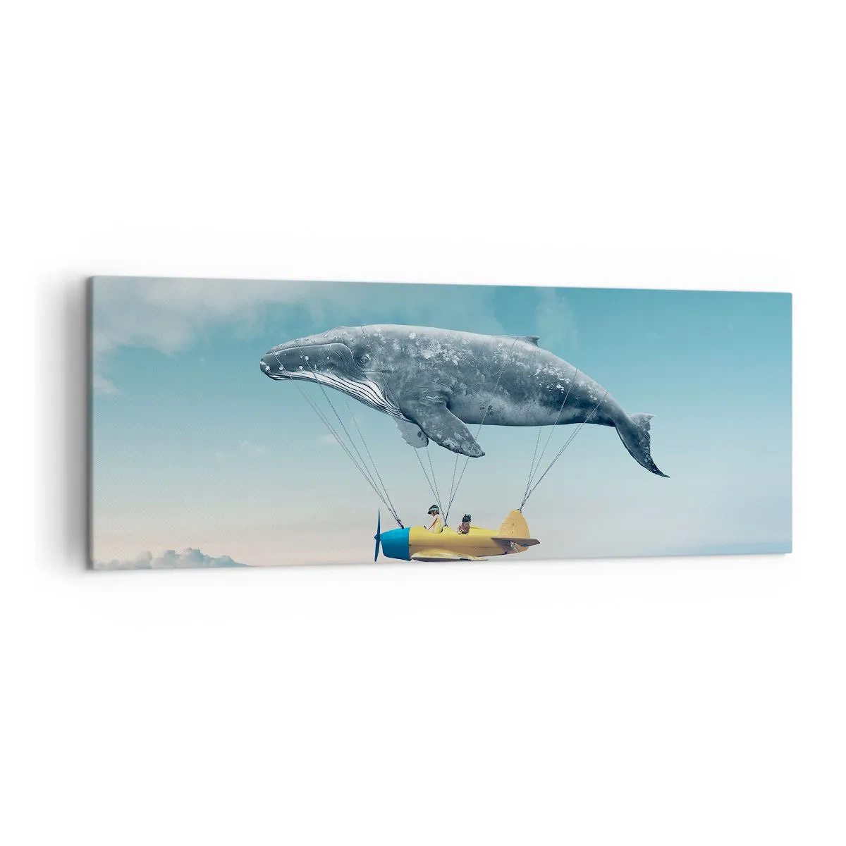 Vászonkép - Miért is ne? - 140x50 cm
