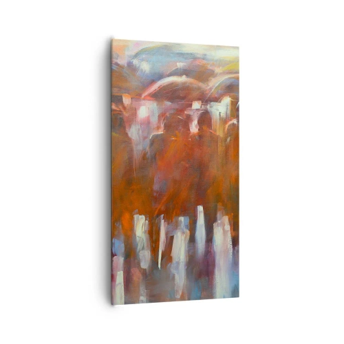 Vászonkép - Egyenlőek esőben és ködben - 65x120 cm