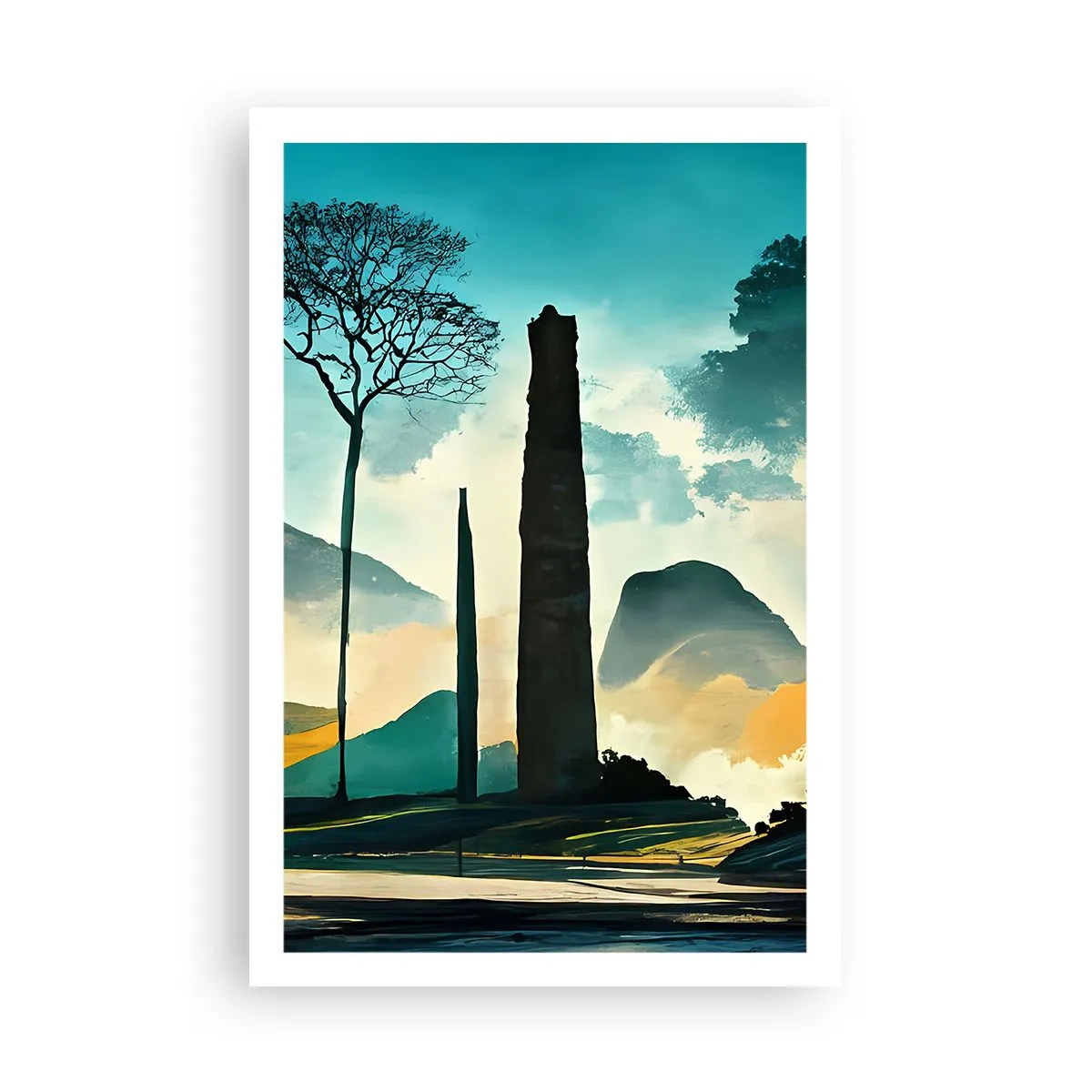 Poszter - Mindíg magasabbra és magasabbra - 61x91 cm