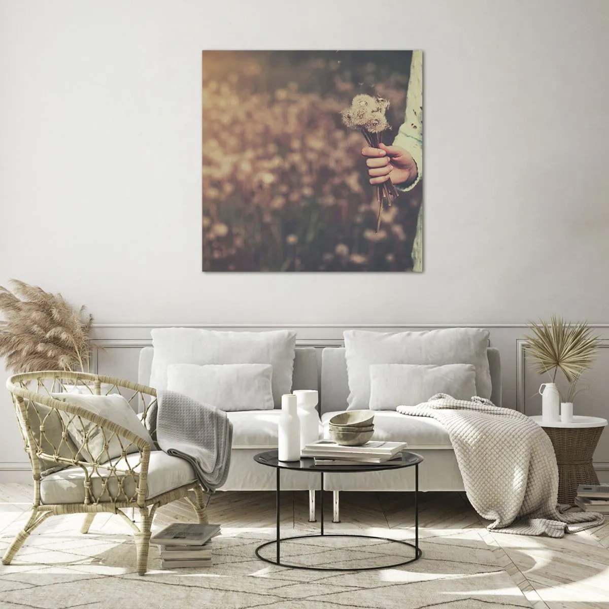 Üveg kép - Kérem, állítsd meg őket - 50x50 cm