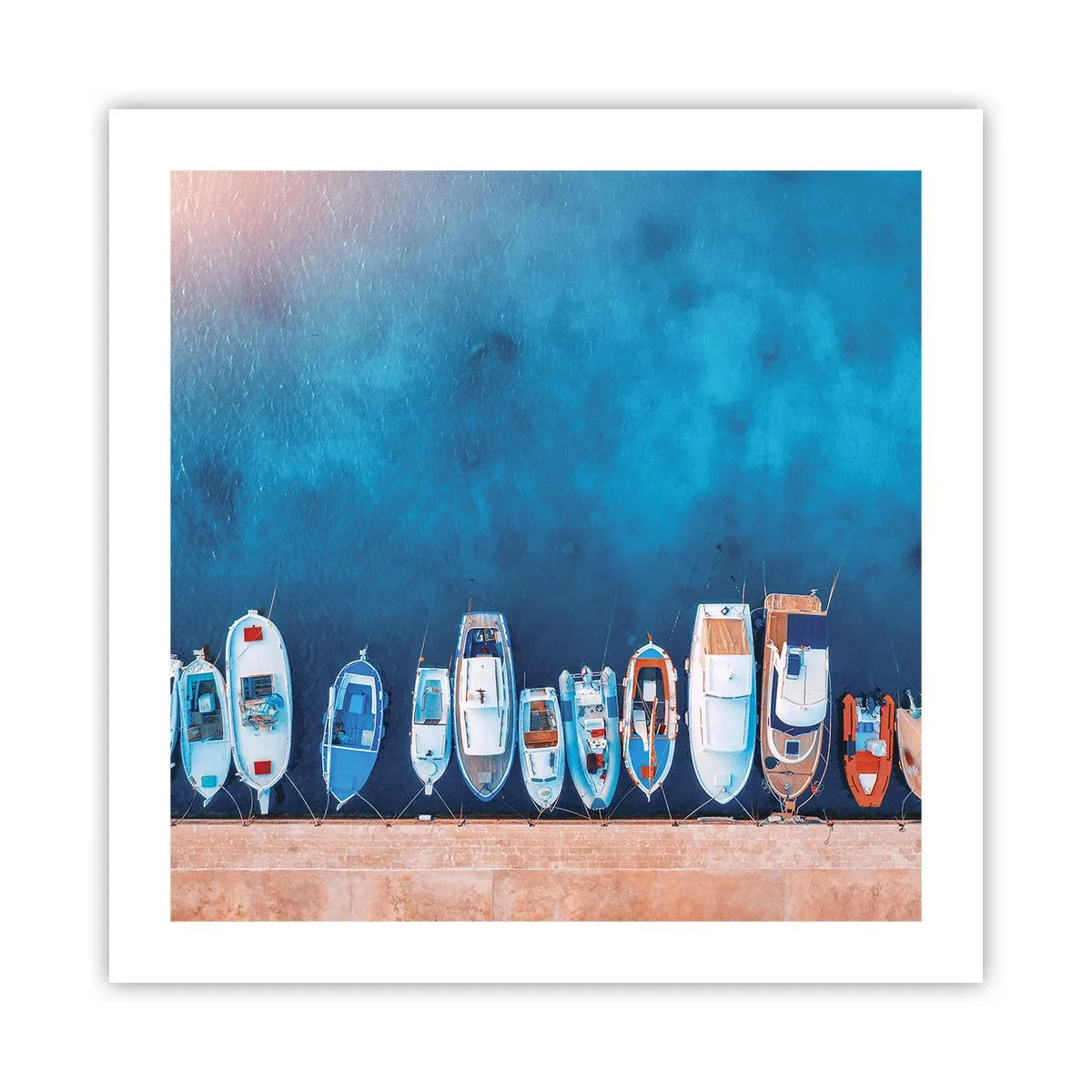 Poszter - Egy sorban - 50x50 cm