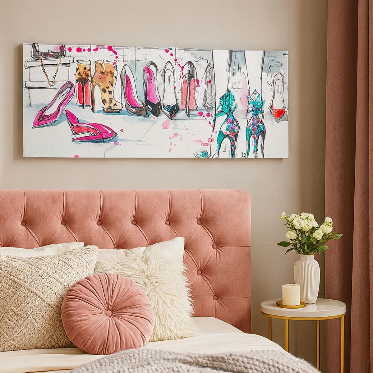 Vászonkép - Szezám, tárulj! - 100x40 cm