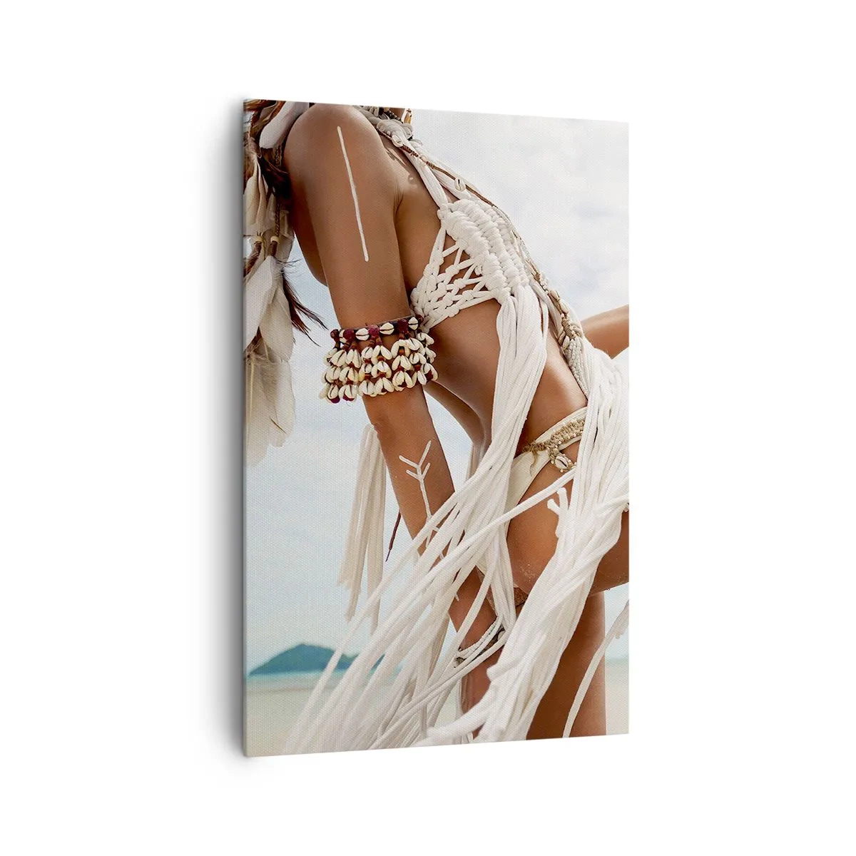 Vászonkép - A nap papnője - 80x120 cm