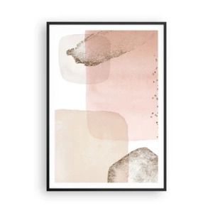 Poszter fehér keretben - Egy pillantás a színeken keresztül - 70x100 cm