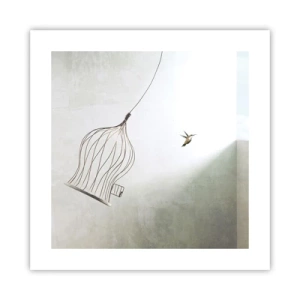 Poszter - Az elememen - 40x40 cm