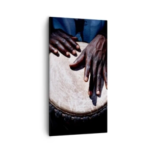 Vászonkép - Élj a saját ritmusodban - 55x100 cm