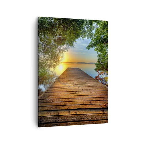 Vászonkép - Ne siess, ülj le - 50x70 cm