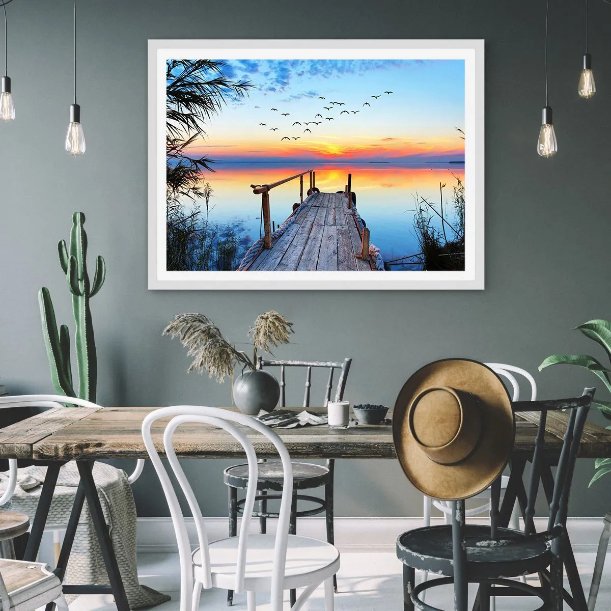 Poszter fekete keretben - Ideje visszamenni… - 100x70 cm