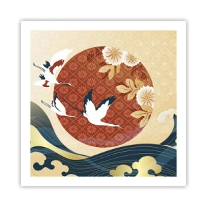Poszter - Japán mese - 60x60 cm