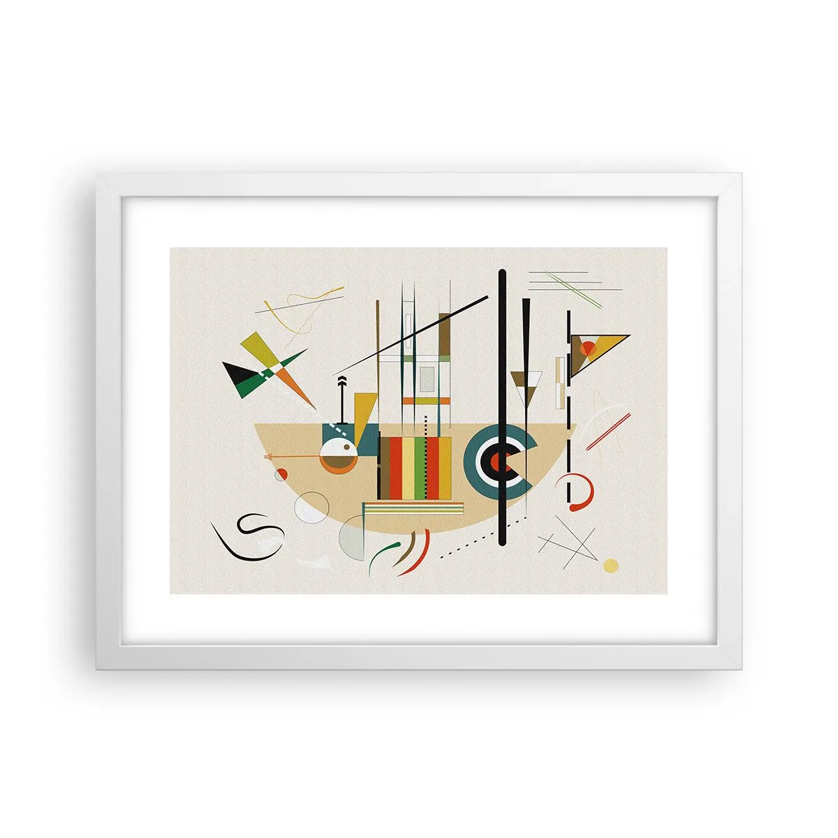 Poszter fekete keretben - És nevet a világ - 40x30 cm