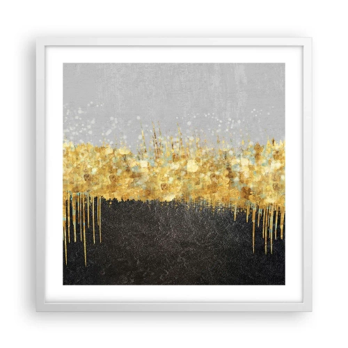 Poszter fekete keretben - Befelé és felfelé - 50x50 cm