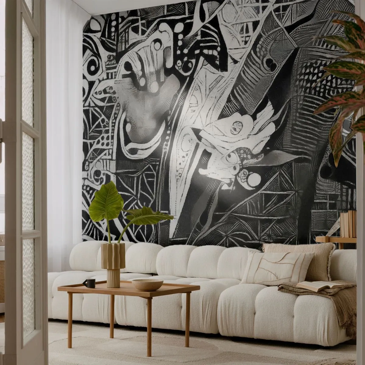 Fotótapéta Premium Sand - Csak látszólag öreg ember - Férfi, Kubizmus, Divat - 100x70 cm