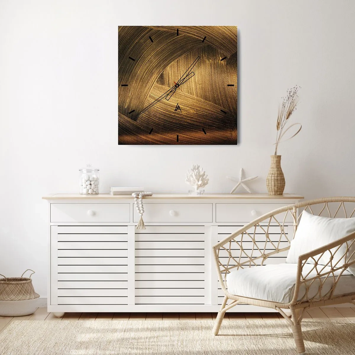 Falióra, Óra - Egy arany labirintusban - 40x40 cm