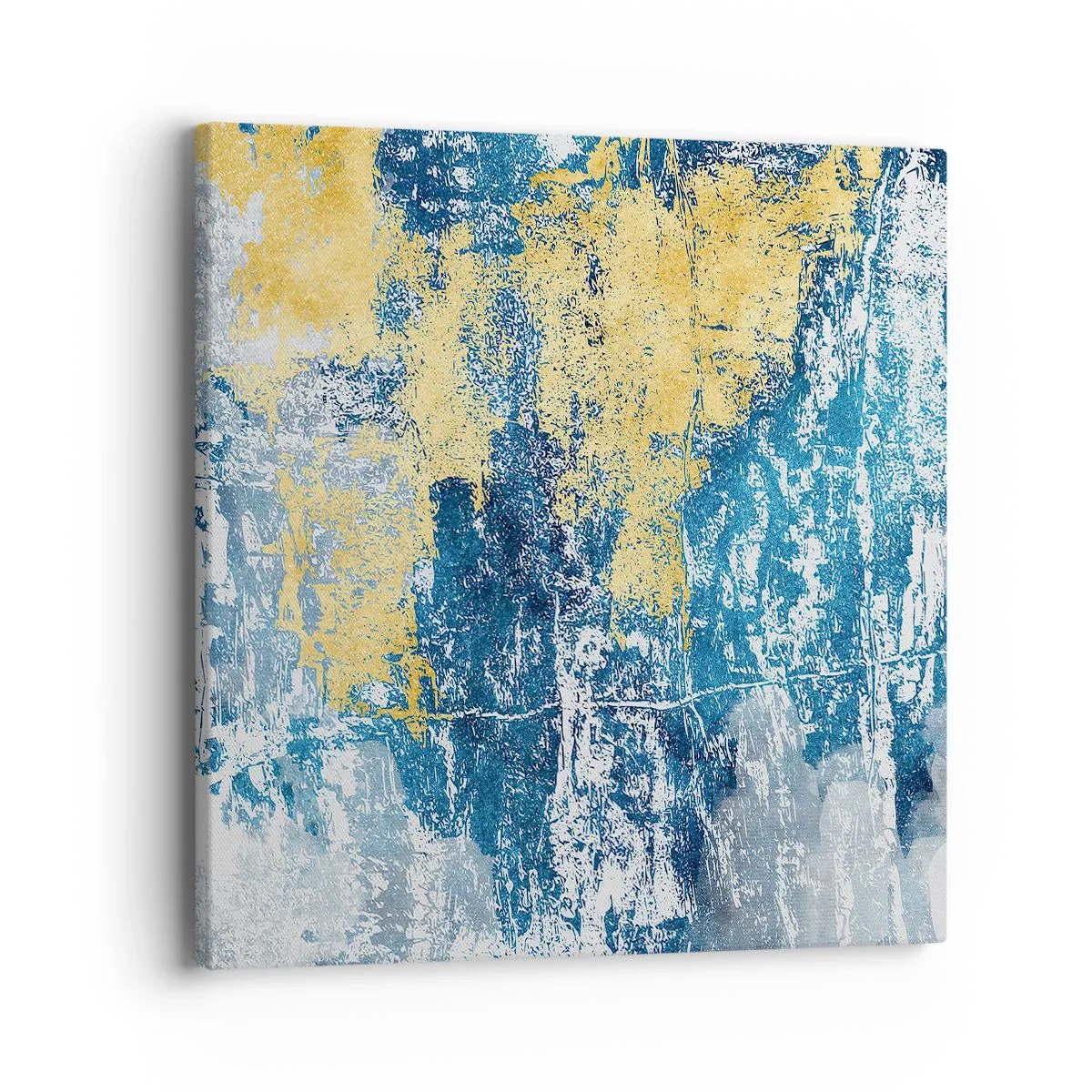 Vászonkép - Derűs absztrakció - 40x40 cm