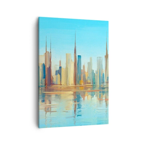 Vászonkép - Napfényes metropolisz - 50x70 cm