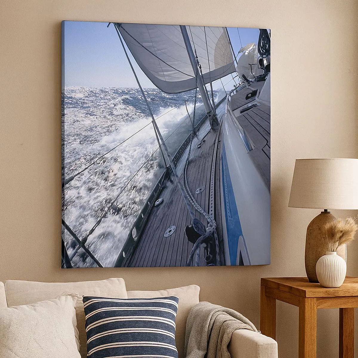 Vászonkép - Tudom, mit jelent madárnak lenni - 30x30 cm