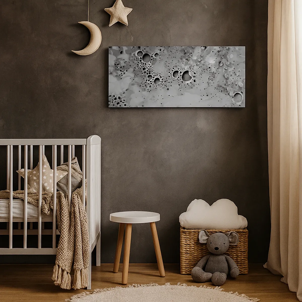 Vászonkép - Mint egy holdbéli táj - 30x30 cm