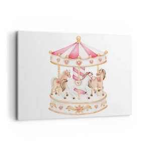 Vászonkép - A gyermekkor édes világa - 100x70 cm