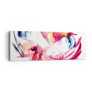 Vászonkép - A világ a közelségben virágzik - 90x30 cm