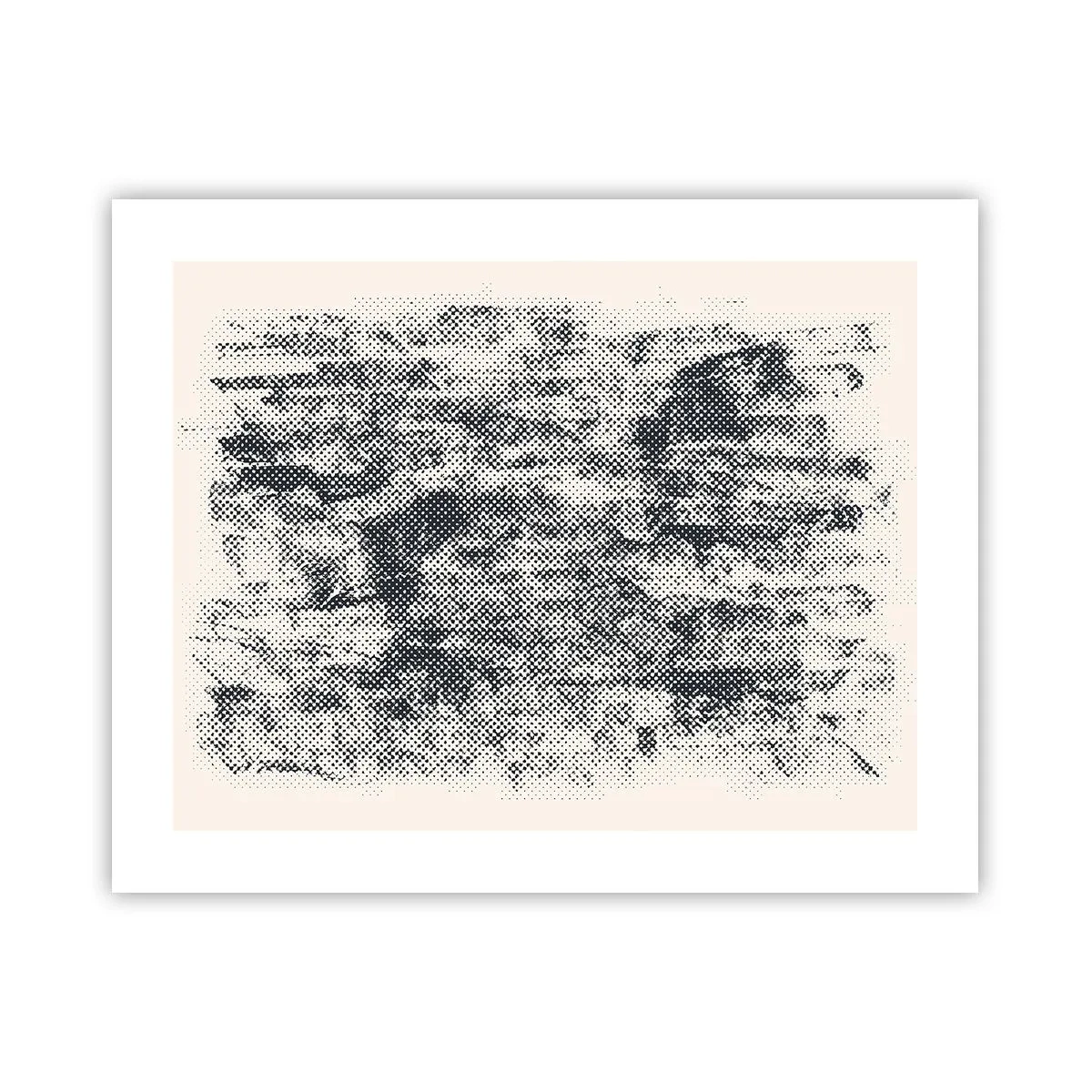 Poszter - Ködös kompozíció - 50x40 cm