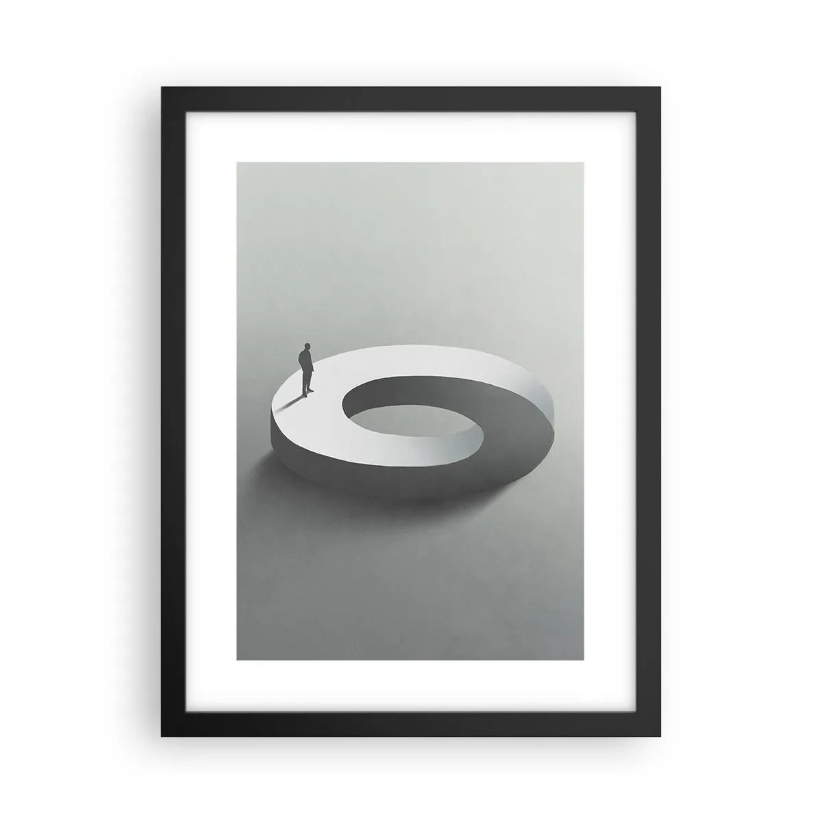 Poszter fehér keretben - És bölcsnek lenni - 30x40 cm
