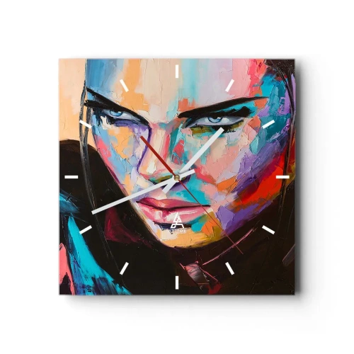 Falióra, Óra - Szívében vad - 30x30 cm