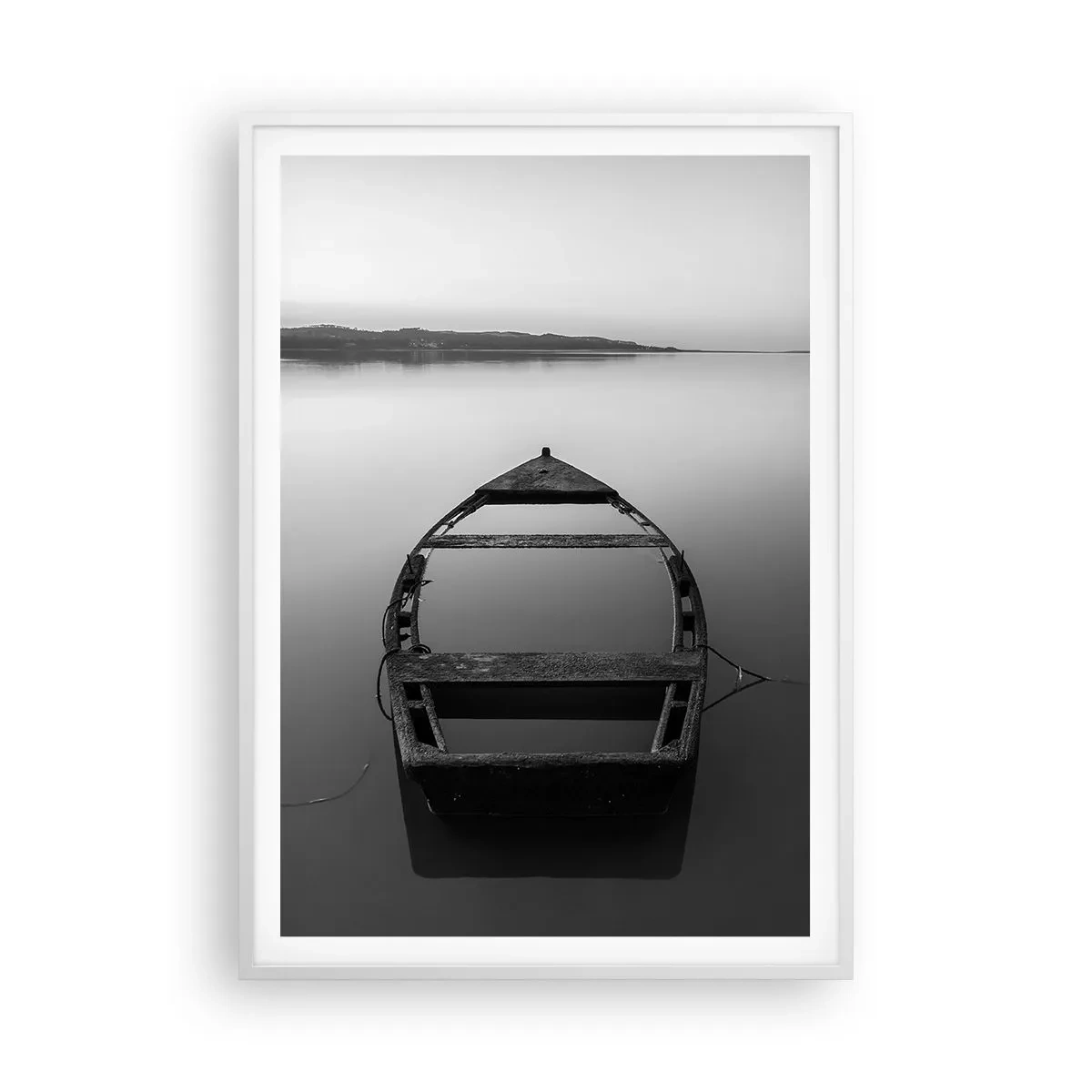 Poszter fekete keretben - Vágyódás és melankólia - 70x100 cm