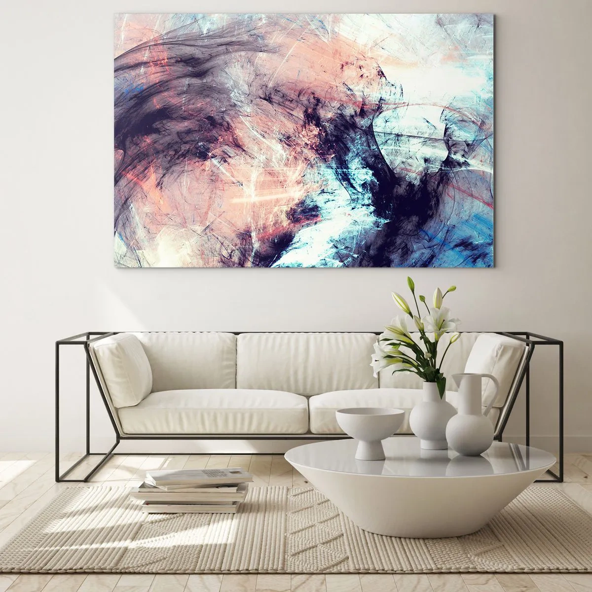 Üveg kép - Érezd a szelet - 100x70 cm