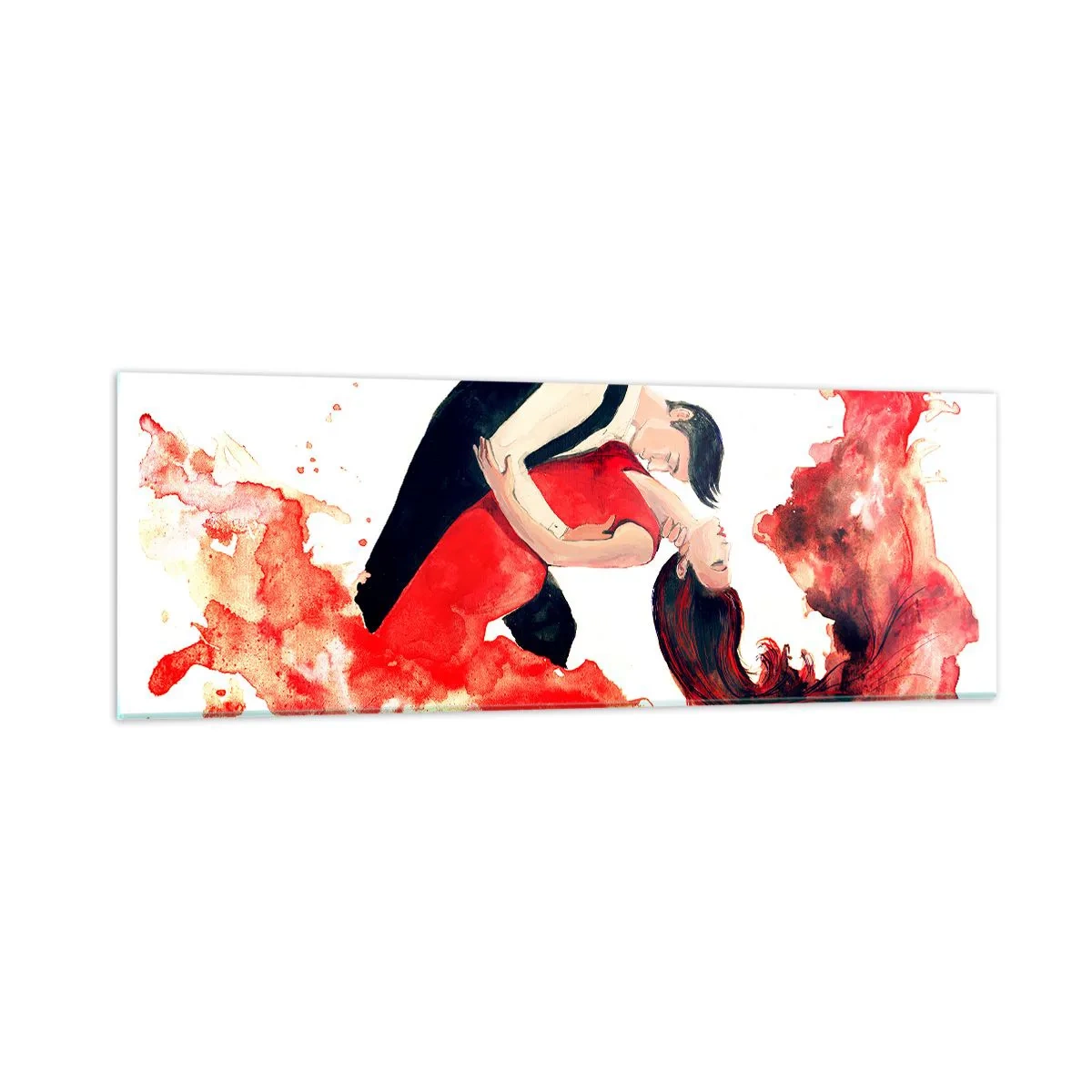 Üveg kép - Tango – érzéki hullám - 90x30 cm