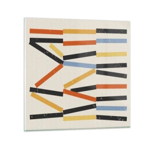 Üveg kép - Vízszintes kompozíció - 30x30 cm