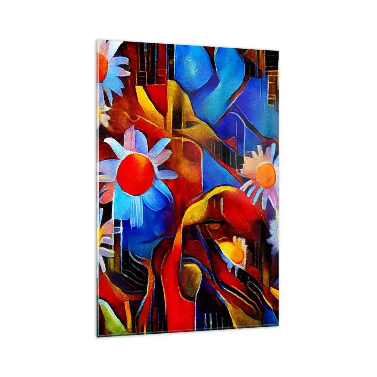 Üveg kép - Az élet színei - 80x120 cm