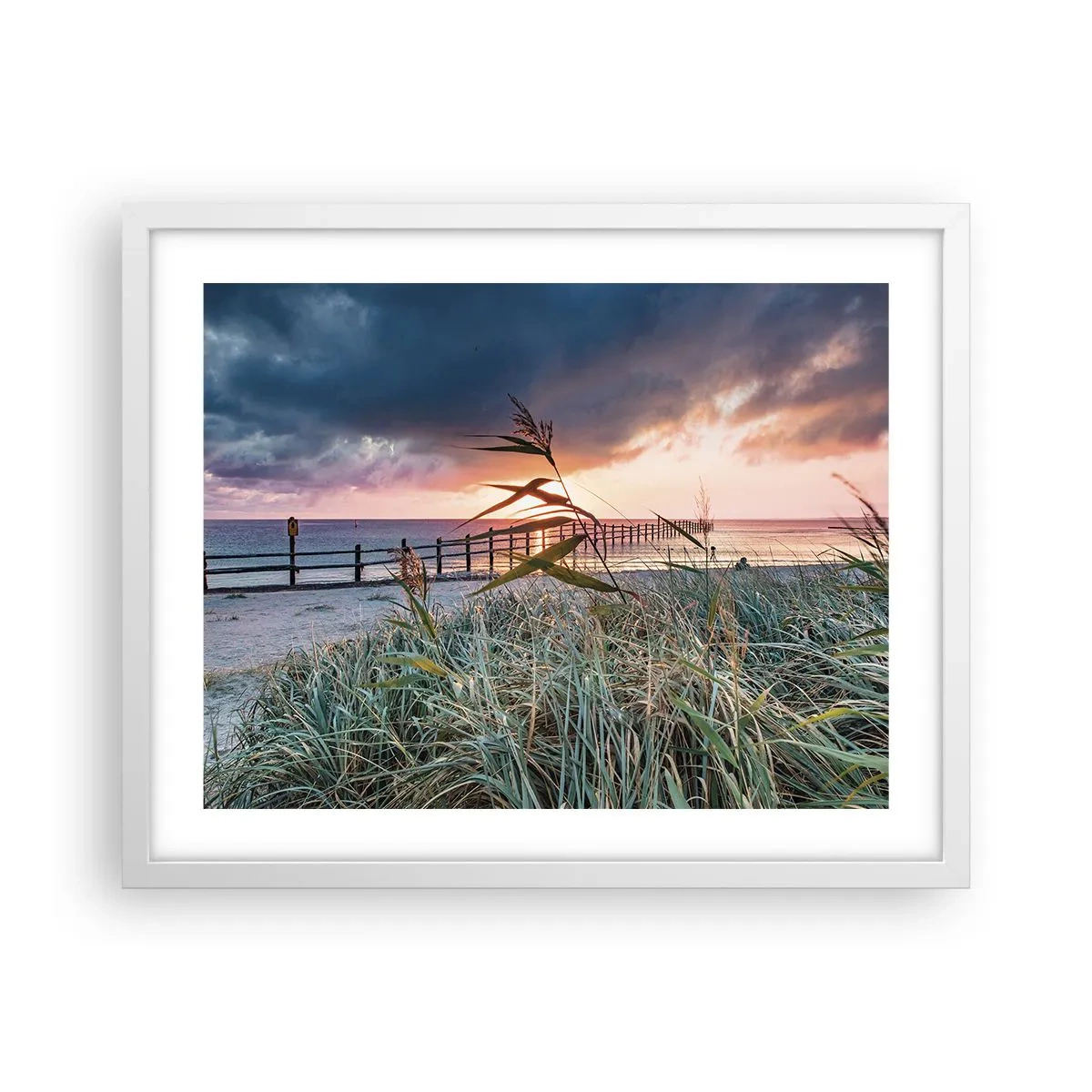 Poszter fekete keretben - Nem múlik el a széllel - 50x40 cm