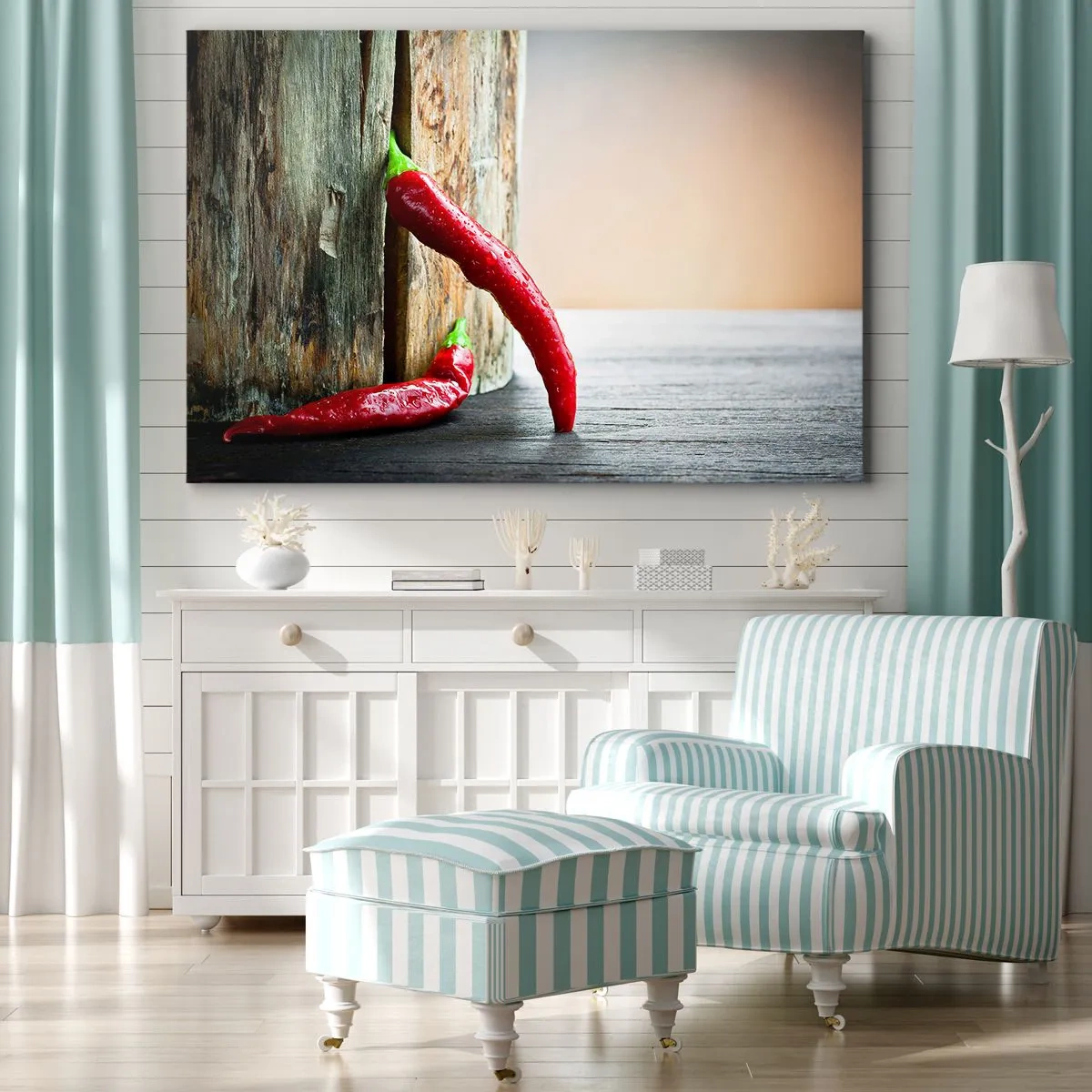 Vászonkép - Red hot chili peppers - 120x80 cm