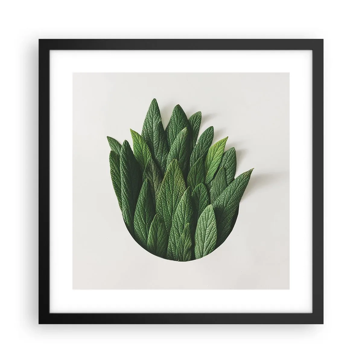 Poszter fehér keretben - Féktelen kíváncsiság - 40x40 cm