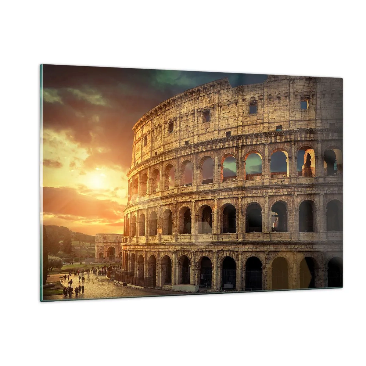 Üveg kép - Kolosszális benyomás - 120x80 cm